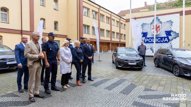 Fot. Robert Stachnik [Radio Szczecin] Policja modernizuje swoje samochody [WIDEO, ZDJĘCIA]