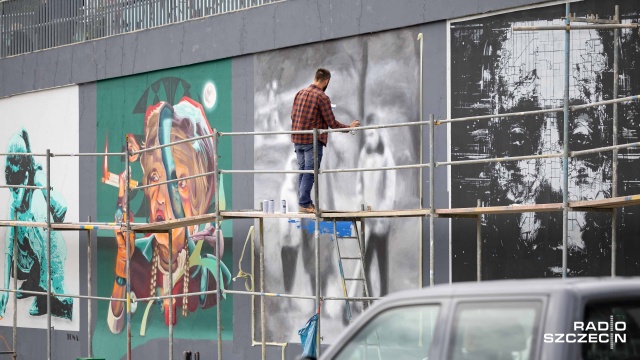 Fot. Robert Stachnik [Radio Szczecin] Mechaniczny lis jako ekologiczny manifest na festiwalu street artu [WIDEO, ZDJĘCIA]