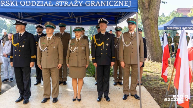 Fot. Robert Stachnik [Radio Szczecin] Setna rocznica powstania Korpusu Ochrony Pogranicza [WIDEO, ZDJĘCIA]