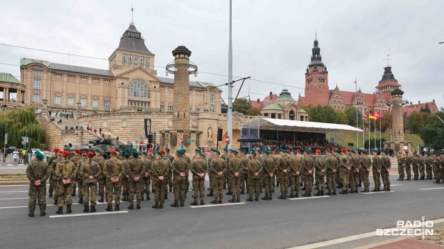 Fot. Robert Stachnik [Radio Szczecin] 25-lecie Korpusu NATO w Szczecinie [WIDEO, ZDJĘCIA]