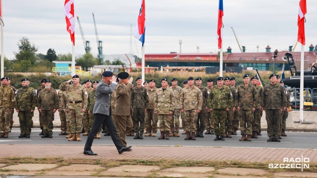 Fot. Robert Stachnik [Radio Szczecin] 25-lecie Korpusu NATO w Szczecinie [WIDEO, ZDJĘCIA]