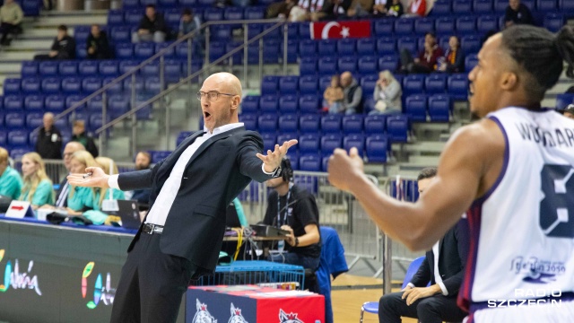 Fot. Robert Stachnik [Radio Szczecin] Wilki uległy w Lidze Mistrzów FIBA [ZDJĘCIA, RELACJE]