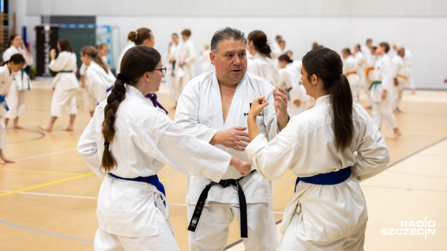 Fot. Robert Stachnik [Radio Szczecin] Legendarny karateka zawitał do Szczecina [WIDEO, ZDJĘCIA]