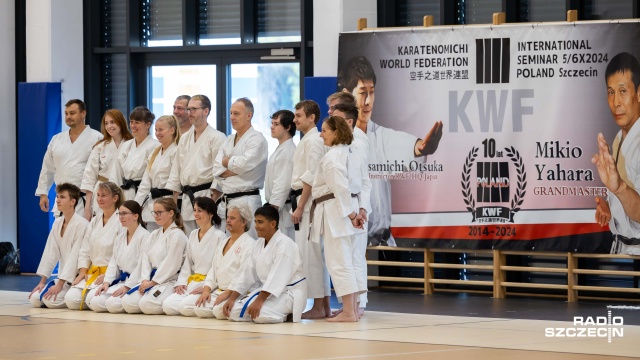 Fot. Robert Stachnik [Radio Szczecin] Legendarny karateka zawitał do Szczecina [WIDEO, ZDJĘCIA]