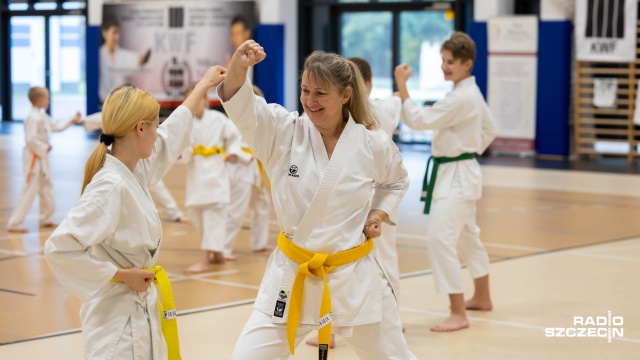 Fot. Robert Stachnik [Radio Szczecin] Legendarny karateka zawitał do Szczecina [WIDEO, ZDJĘCIA]