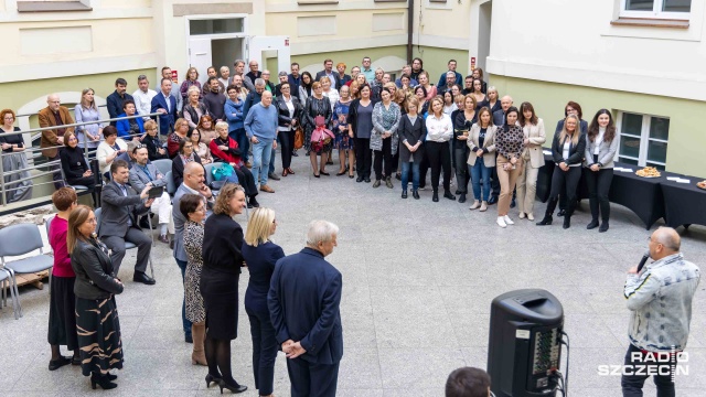 Fot. Robert Stachnik [Radio Szczecin] Odchodzący dyrektor Muzeum Narodowego wyróżniony [ZDJĘCIA]