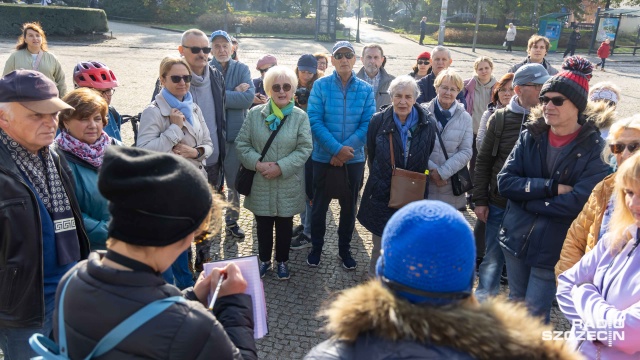 Fot. Robert Stachnik [Radio Szczecin] Kolejny historyczny spacer śladami Quistorpów za nami [ZDJĘCIA]