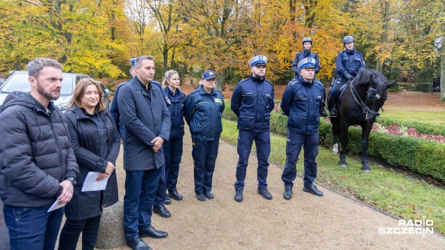 Fot. Robert Stachnik [Radio Szczecin] Policja zadba o bezpieczeństwo na Wszystkich Świętych [WIDEO, ZDJĘCIA]