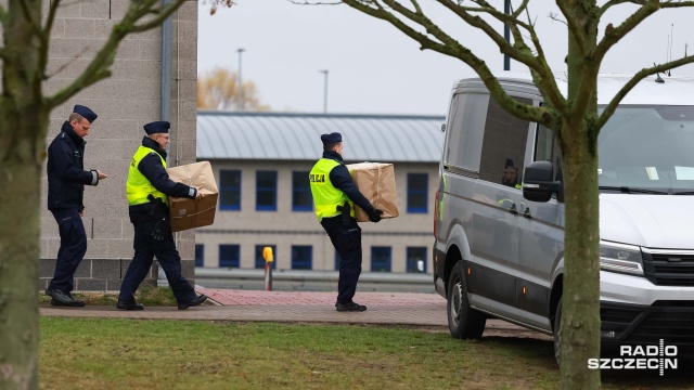 Fot. Robert Stachnik [Radio Szczecin] Poszukiwany Łukasz Ż. w rękach polskiej policji [WIDEO, ZDJĘCIA]