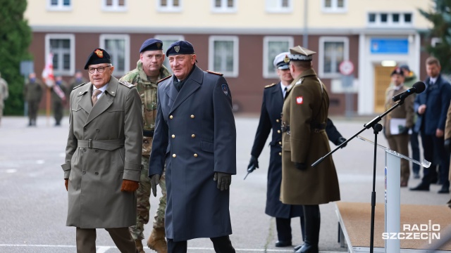 Fot. Robert Stachnik [Radio Szczecin] Były dowódca "Dwunastki" dowódcą Wielonarodowego Korpusu NATO [WIDEO, ZDJĘCIA]