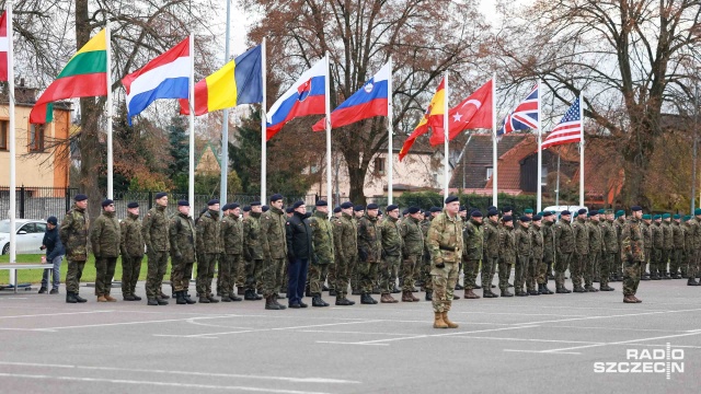 Fot. Robert Stachnik [Radio Szczecin] Były dowódca "Dwunastki" dowódcą Wielonarodowego Korpusu NATO [WIDEO, ZDJĘCIA]