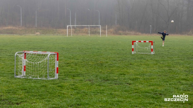 Fot. Robert Stachnik [Radio Szczecin] Nowy stadion, a więc nowa liga... [WIDEO, ZDJĘCIA]