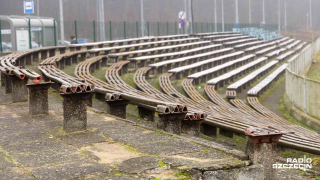 Fot. Robert Stachnik [Radio Szczecin] Nowy stadion, a więc nowa liga... [WIDEO, ZDJĘCIA]