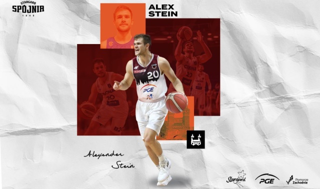 Alex Stein został nowym koszykarzem PGE Spójni Stargard. 26-letni Amerykanin gra na pozycjach obwodowych.