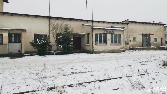 Aura pokrzyżowała plany wielkiego sprzątania terenu stacji dawnej kolei wąskotorowej w Stargardzie.