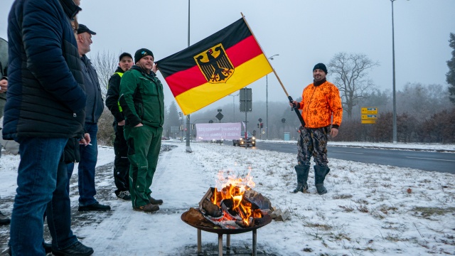 W poniedziałek będą spore utrudnienia na drogach regionu. To z powodu kolejnego protestu niemieckich rolników.
