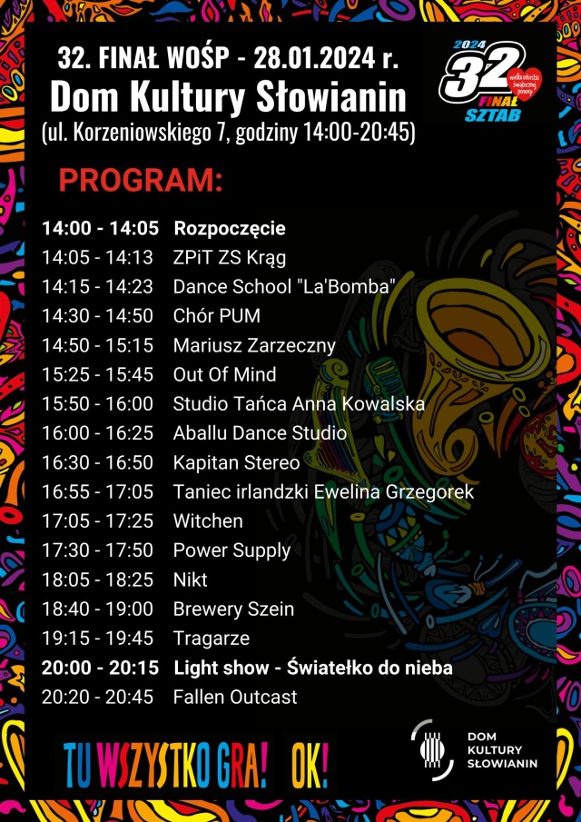 WOŚP w Słowianinie na bogato