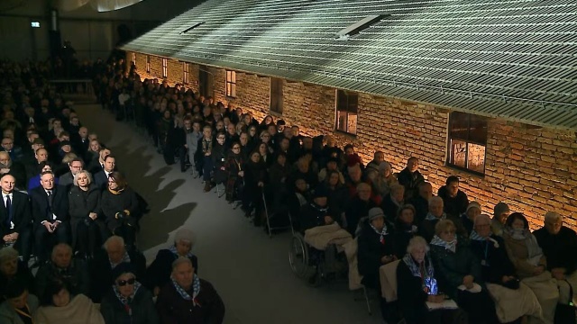 W Oświęcimiu zakończyły się uroczystości 79. rocznicy wyzwolenia niemieckiego obozu Auschwitz - Birkenau.