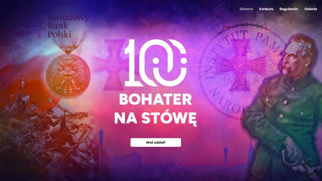 Instytut Pamięci Narodowej organizuje ogólnopolski konkurs plastyczny Bohater na stówę z okazji jubileuszu polskiego złotego.