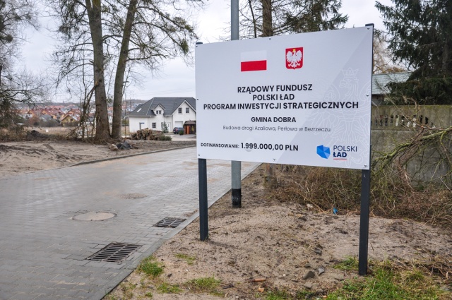 Koniec prac na Azaliowej i Perłowej na Bezrzeczu. Modernizacja trwała 12 miesięcy.