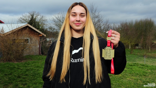 Zdobyła złoty medal Halowych Mistrzostw Polski do lat 18. w pchnięciu kulą. Po tym osiągnięciu jest w pierwszej dziesiątce kulomiotek na świecie w kategorii do lat 17.