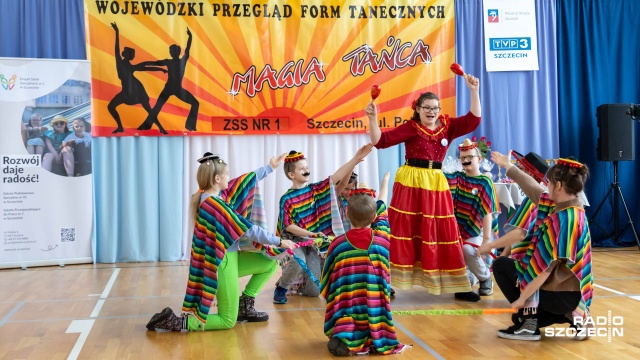 Taniec jest dla nich terapią - dzieci z niepełnosprawnościami zaprezentowały swoje umiejętności podczas wojewódzkiego konkursu Magia Tańca.
