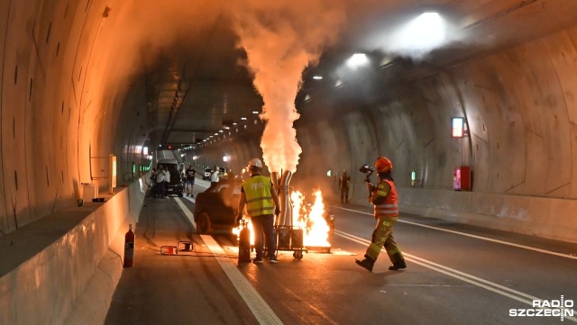 Od północy do godziny drugiej, tunel pod Świną będzie zamknięty. Dzisiejszej nocy strażacy wraz z policją i służbami medycznymi będą prowadzić ćwiczenia.