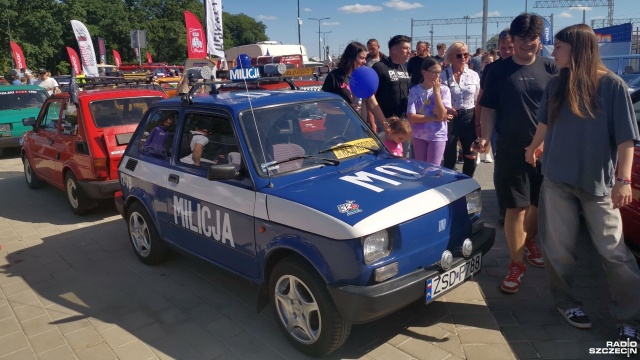 Duże i małe Fiaty, Syrenki, Polonezy i Trabanty - to one zawojowały w niedzielę Stargard.