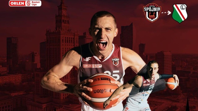 Koszykarz PGE Spójni Stargard Dominik Grudziński przenosi się do Warszawy.