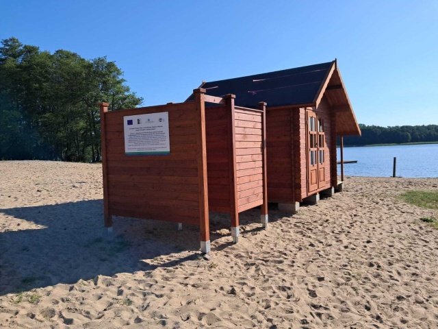 Plaża Słoneczna, nad jeziorem Pile w Bornem Sulinowie - gotowa. Zakończyła się realizacja projektu współfinansowanego ze środków unijnych.