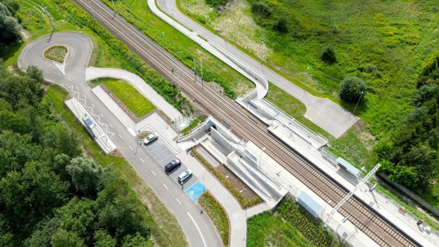 Infrastruktura SKM-ki gotowa na Dunikowie. To tereny inwestycyjne specjalnej strefy ekonomicznej.
