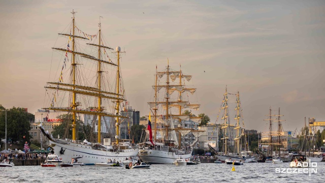 Szczecin podczas finału regat stał się portem nie tylko dla żaglowców, ale i wielu prywatnych łodzi.