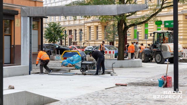 Chcą ożywić placyk przy dawnej Ścianie płaczu u zbiegu Alei Wojska Polskiego i ulic Piotra Ściegiennego i Królowej Jadwigi w Szczecinie.