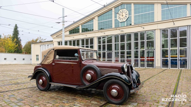 Nowy nabytek Muzeum Techniki i Komunikacji - Stoewer R150 z 1935 roku powrócił do Szczecina, miasta swojej produkcji.