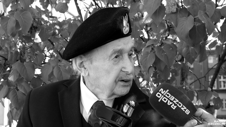 Zbigniew Piasecki ps. Czekolada. Fot. Maciej Papke [Radio Szczecin/Archiwum]