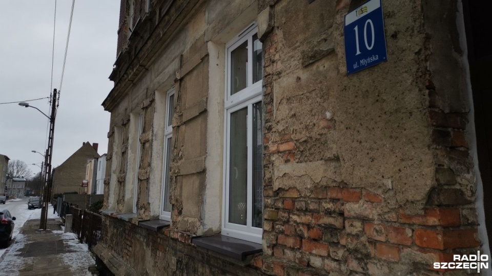 Budynek przy Młyńskiej 10 ujęto w Gminnej Ewidencji Zabytków. Fot. Marek Synowiecki [Radio Szczecin]