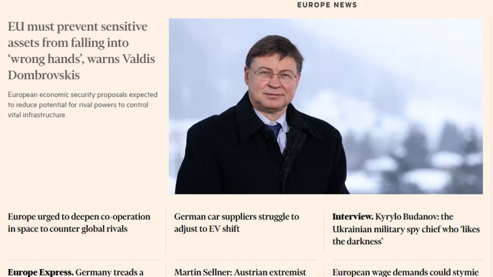 - Będziemy zastanawiać się, w jaki sposób możemy zapewnić dodatkowe gwarancje Polsce i innym państwom członkowskim, a jednym ze sposobów na to jest wprowadzenie zabezpieczeń dla poszczególnych krajów - powiedział europejski komisarz do spraw handlu Valdis Dombrovskis cytowany przez Financial Times. źródło: https://www.ft.com/