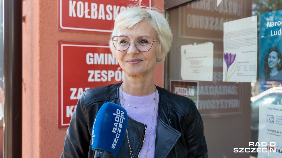 Małgorzata Schwarz rządzi gminą trzecią kadencję - od 2010 roku. Wcześniej była m.in. radną i wicewójtem. Fot. Robert Stachnik [Radio Szczecin]