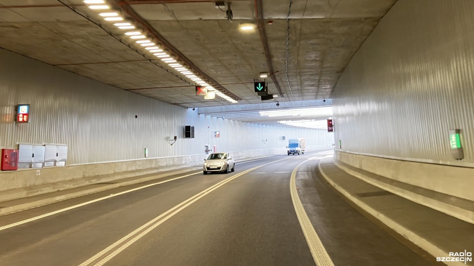 Tunel pod Świną. Fot. Joanna Maraszek [Radio Szczecin]