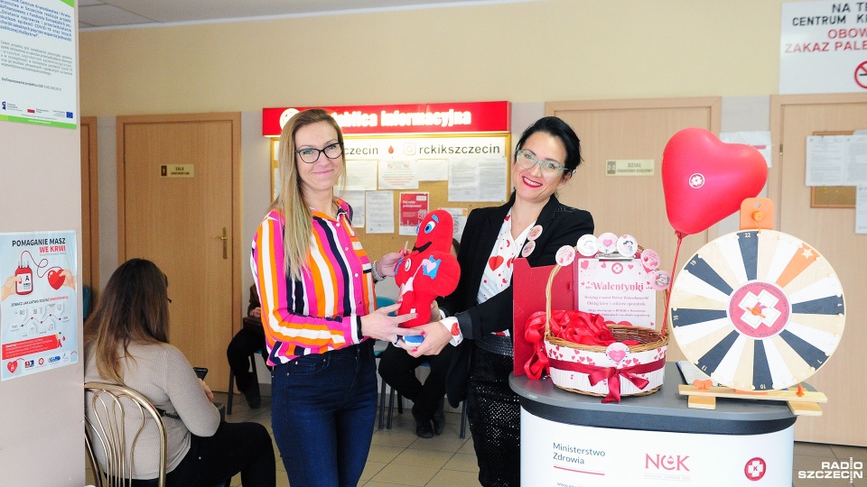 Podczas środowej akcji krew oddało ponad 200 osób. Fot. Marcin Kokolus [Radio Szczecin]