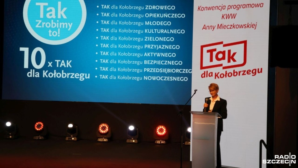W ramach założenia "Tak dla Kołobrzegu przyjaznego" Anna Mieczkowska chce zakończyć problemy komunikacyjne miasta. Fot. Przemysław Polanin [Radio Szczecin]