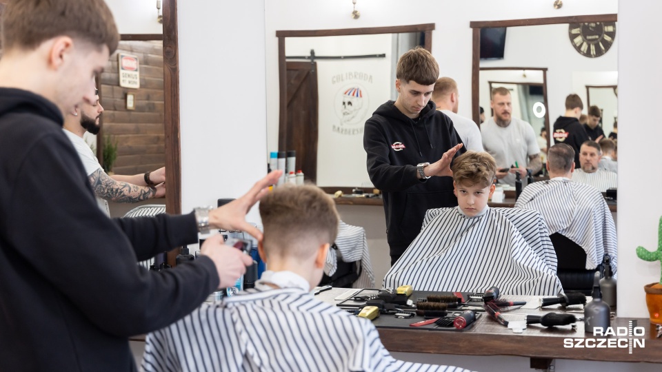 Charytatywna akcja szczecińskich barberów dla syna ich klienta [WIDEO, ZDJĘCIA]