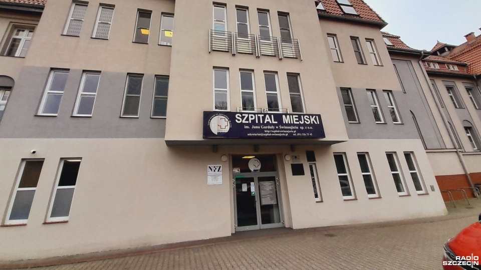Szpital Miejski w Świnoujściu. Fot. Joanna Maraszek [Radio Szczecin]