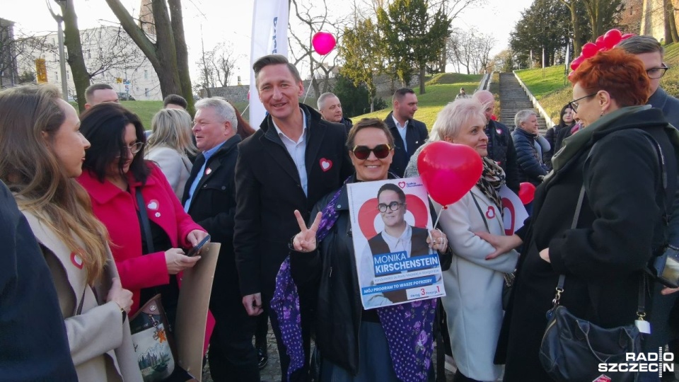 Jak zapewniają lokalni działacze Platformy, o miejsca w obu radach ubiegają się ludzie z różnych środowisk miasta i powiatu. Fot. Marek Synowiecki [Radio Szczecin]