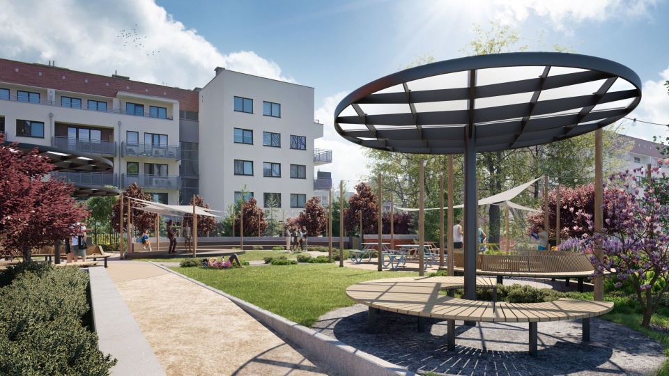Piastów Chill Garden. Mat. Uniwersytet Szczeciński