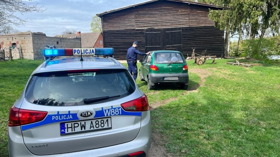 Funkcjonariusze zwrócili na nią uwagę, bo jechała zygzakiem. źródło: https://szczecinek.policja.gov.pl