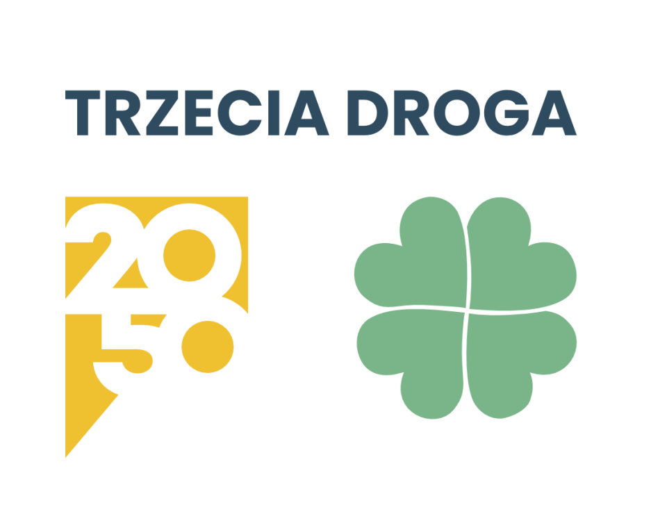 Materiały promocyjne Trzeciej Drogi.