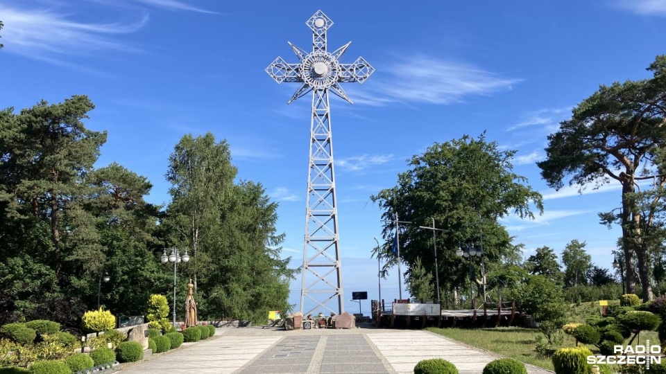 Bałtycki Krzyż Nadziei w Pustkowie. Fot. Piotr Kołodziejski [Radio Szczecin]