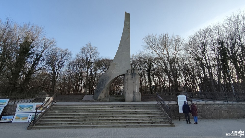 Pomnik Zaślubin z Morzem w Kołobrzegu. Fot. Przemysław Polanin [Radio Szczecin]