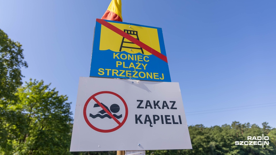 Sześć kąpielisk w Zachodniopomorskiem z zakazem kąpieli. Fot. Robert Stachnik [Radio Szczecin]